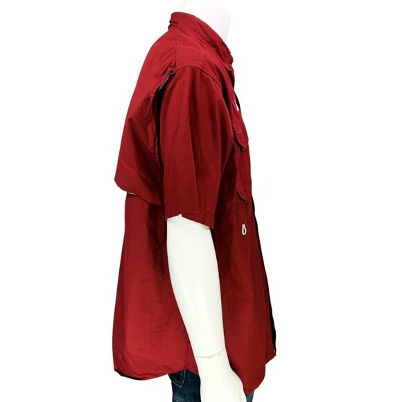 Alabama Crimson Tide Columbia Bonehead Button-Up Shirt Outdoor Fishing Size L - Picture 10 of 13